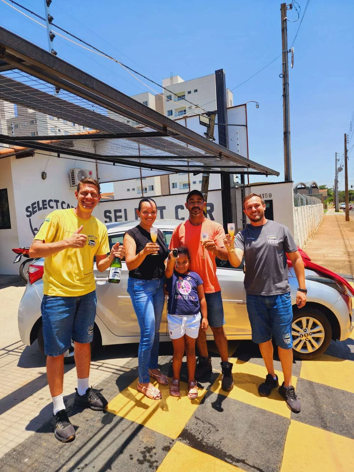 Entrega de veículo Select Car 5