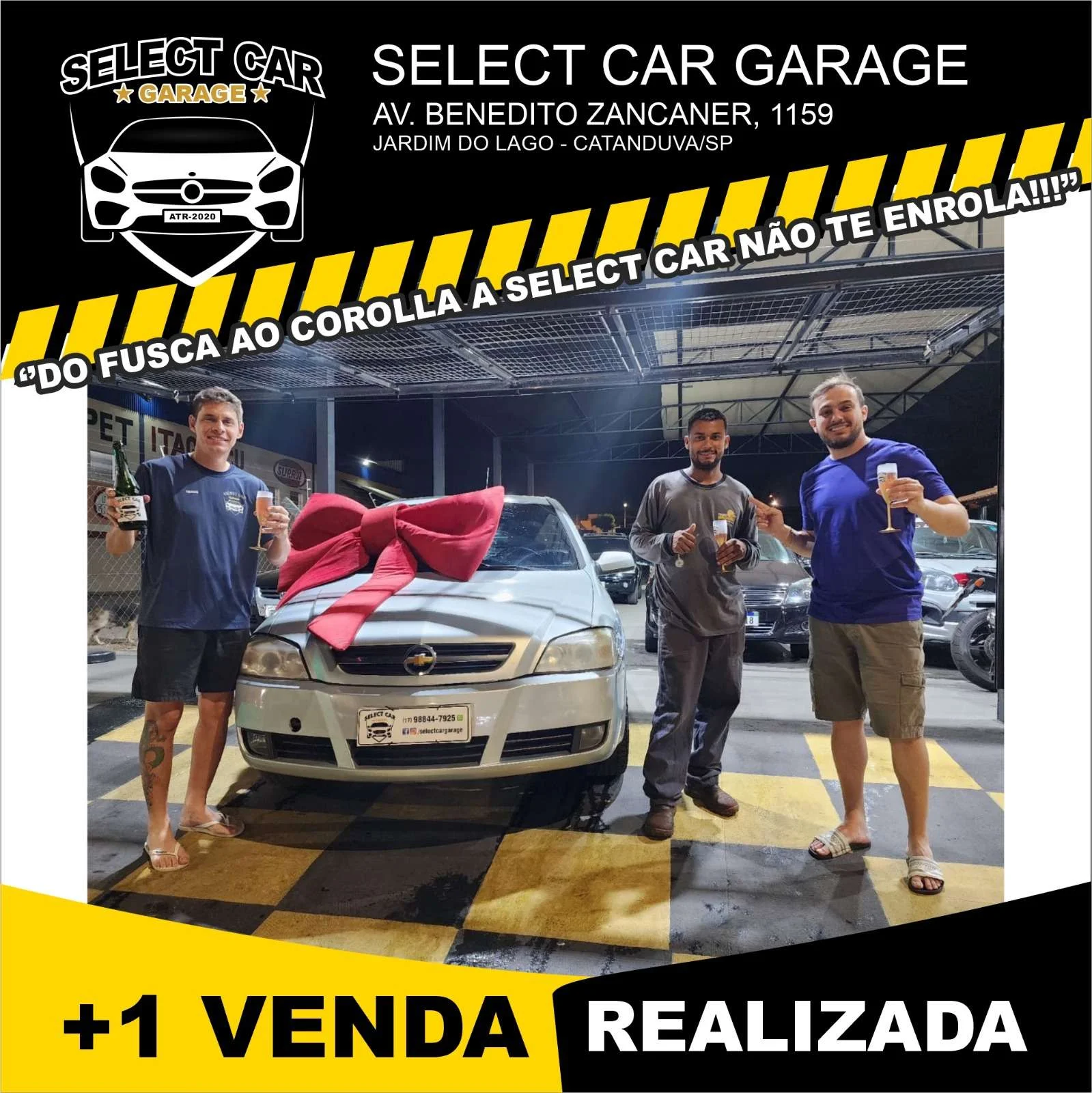 Entrega de veículo Select Car 5
