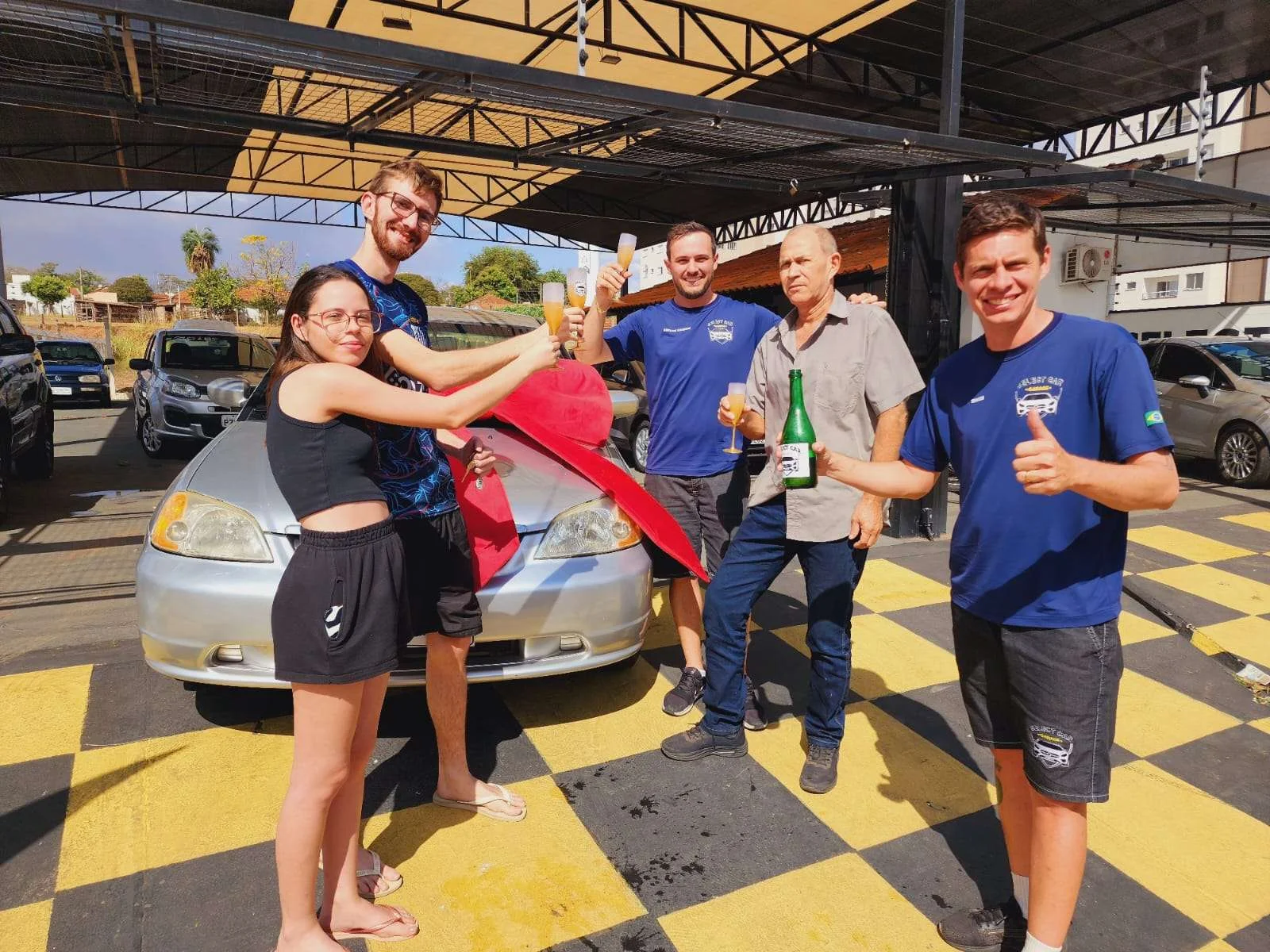 Entrega de veículo Select Car 3