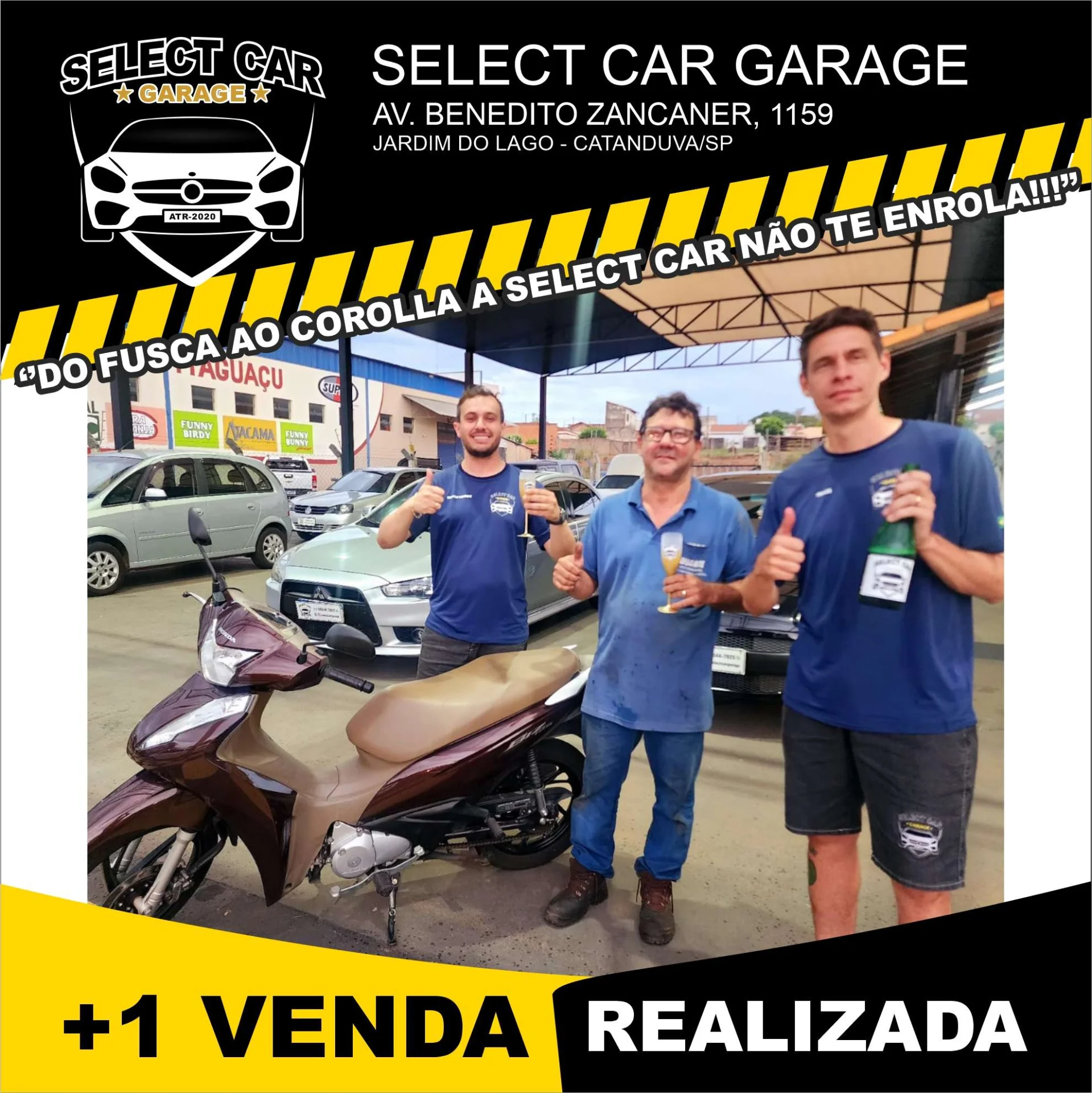 Entrega de veículo Select Car 7