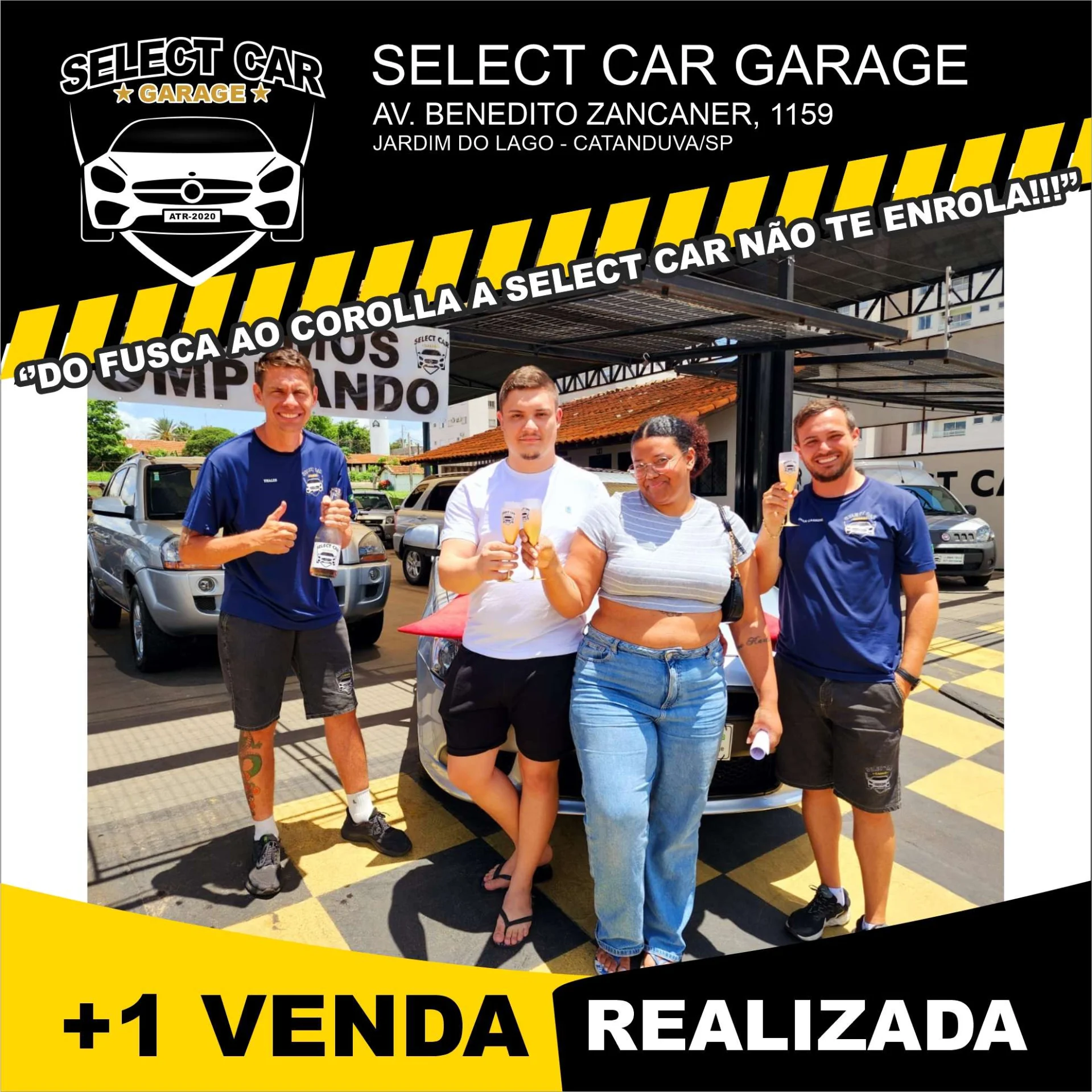 Entrega de veículo Select Car 1