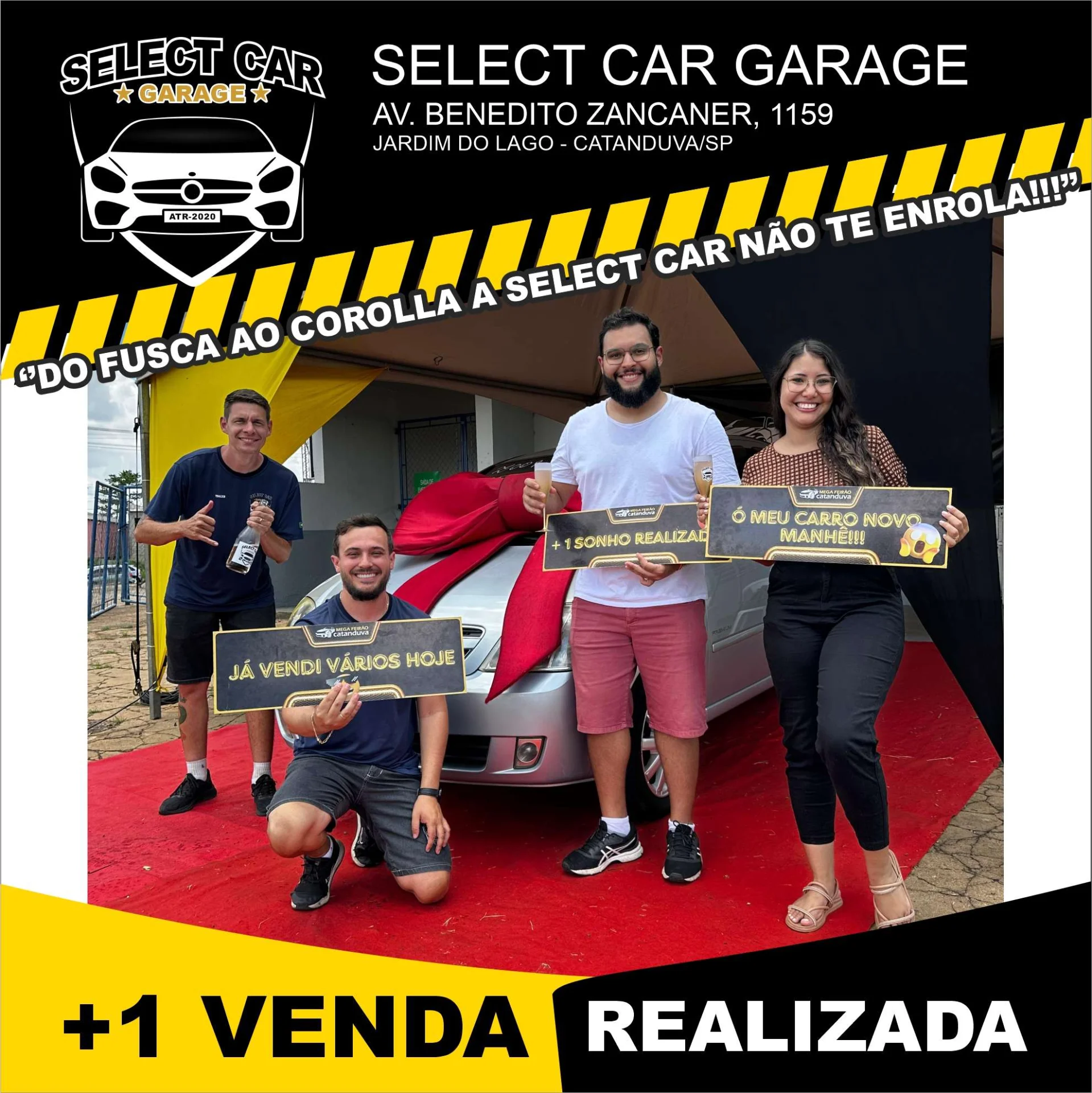 Entrega de veículo Select Car 6