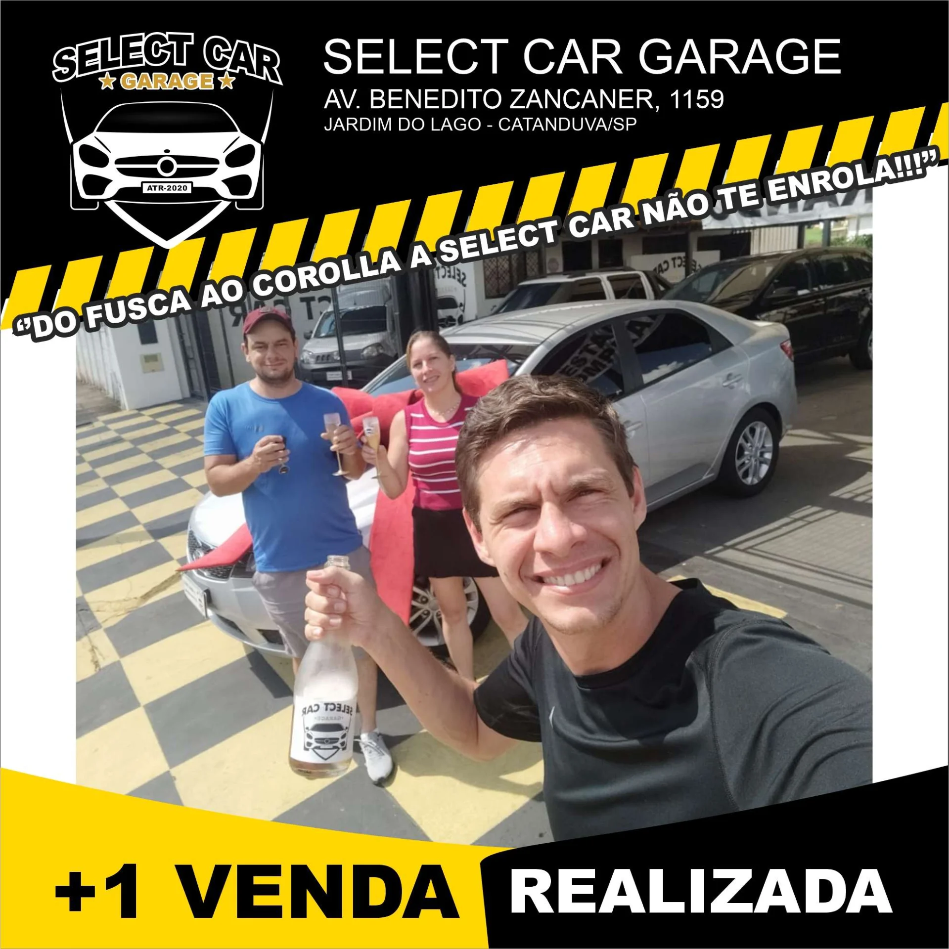 Entrega de veículo Select Car 4