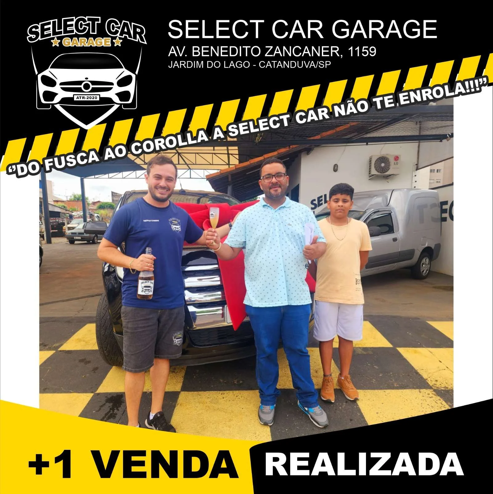 Entrega de veículo Select Car 3