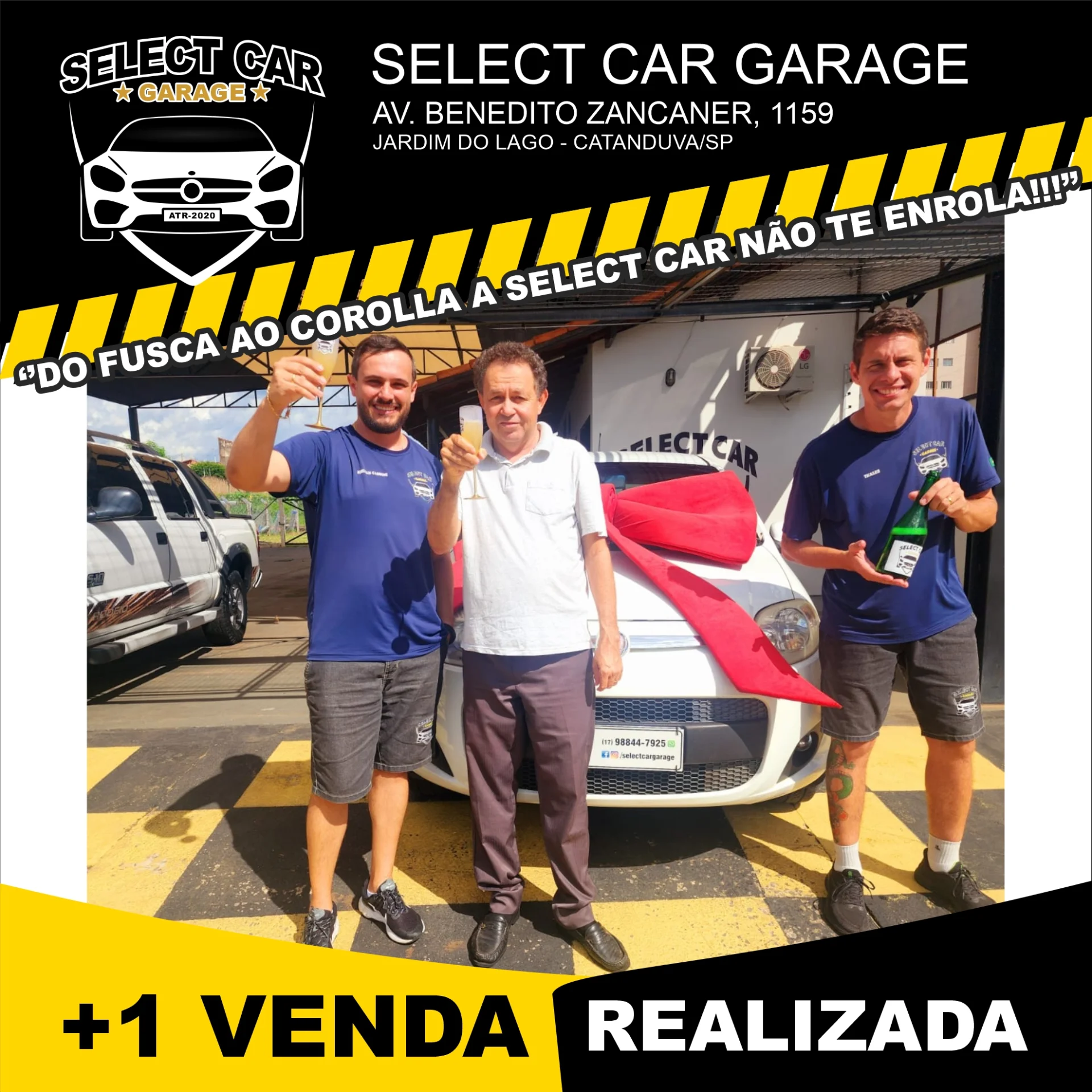 Entrega de veículo Select Car 4