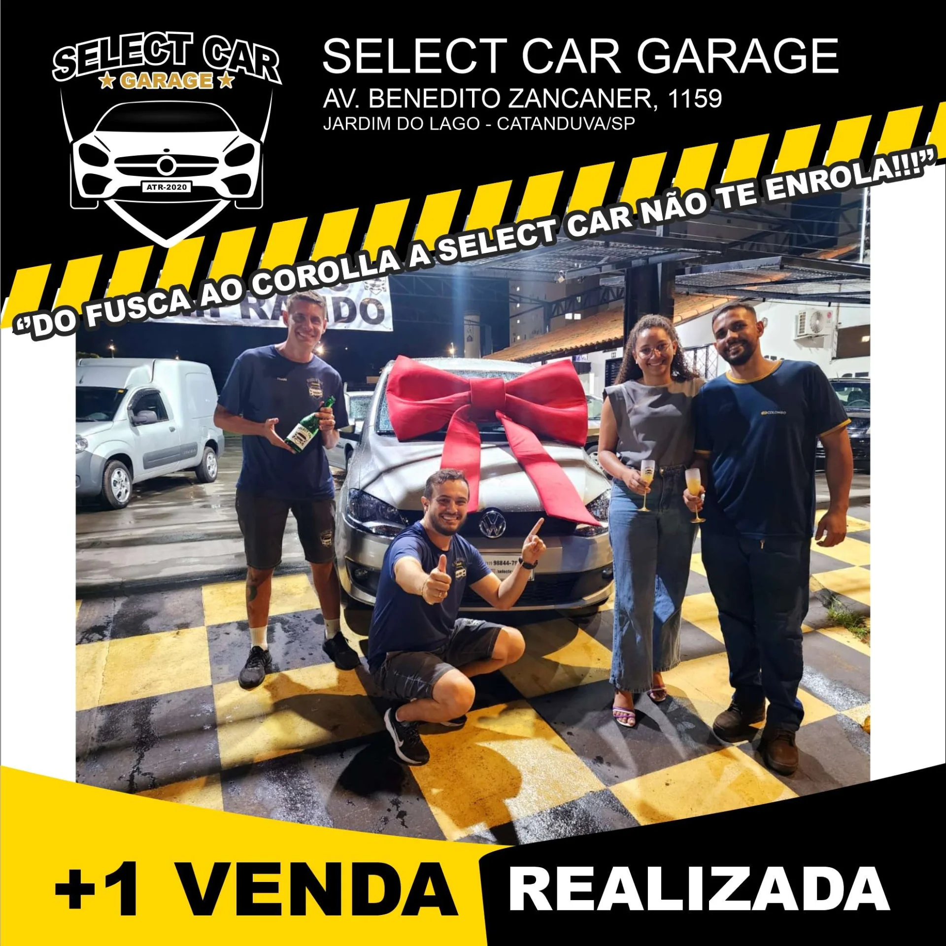 Entrega de veículo Select Car 3