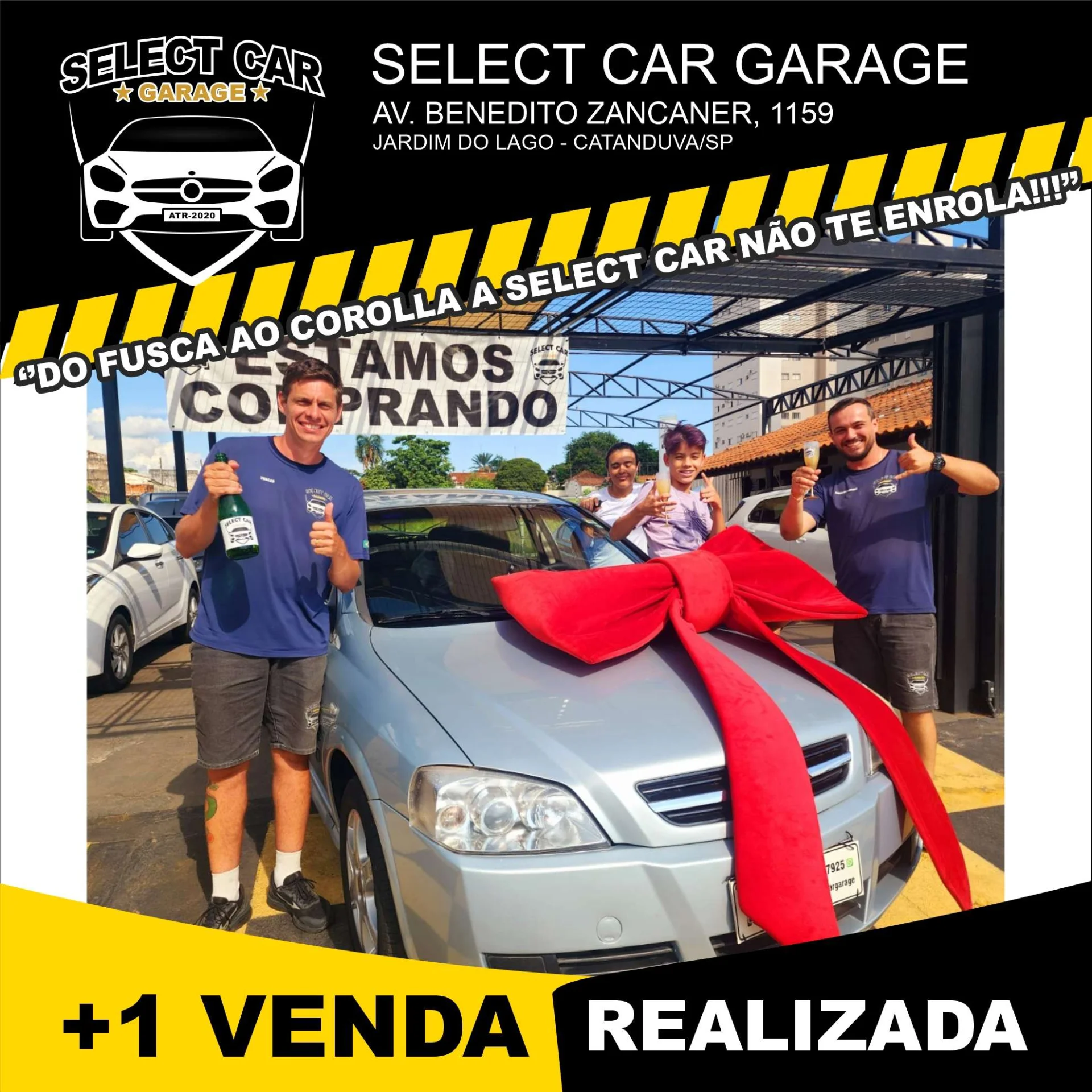 Entrega de veículo Select Car 2