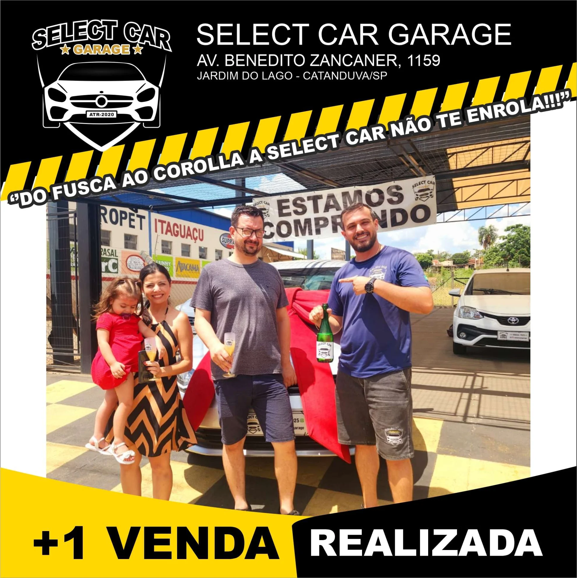 Entrega de veículo Select Car 6