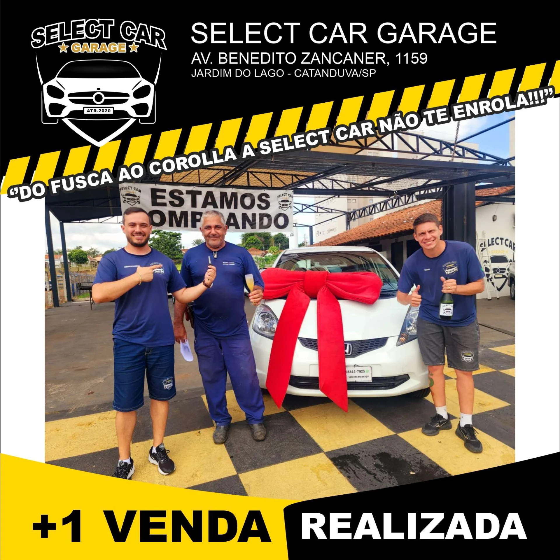 Entrega de veículo Select Car 5