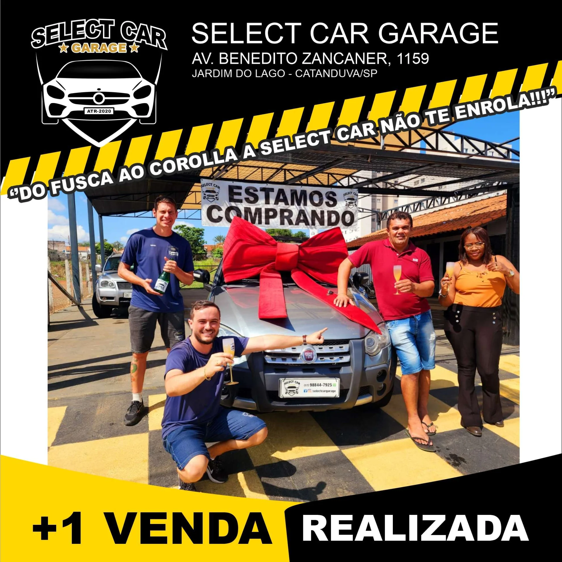 Entrega de veículo Select Car 6