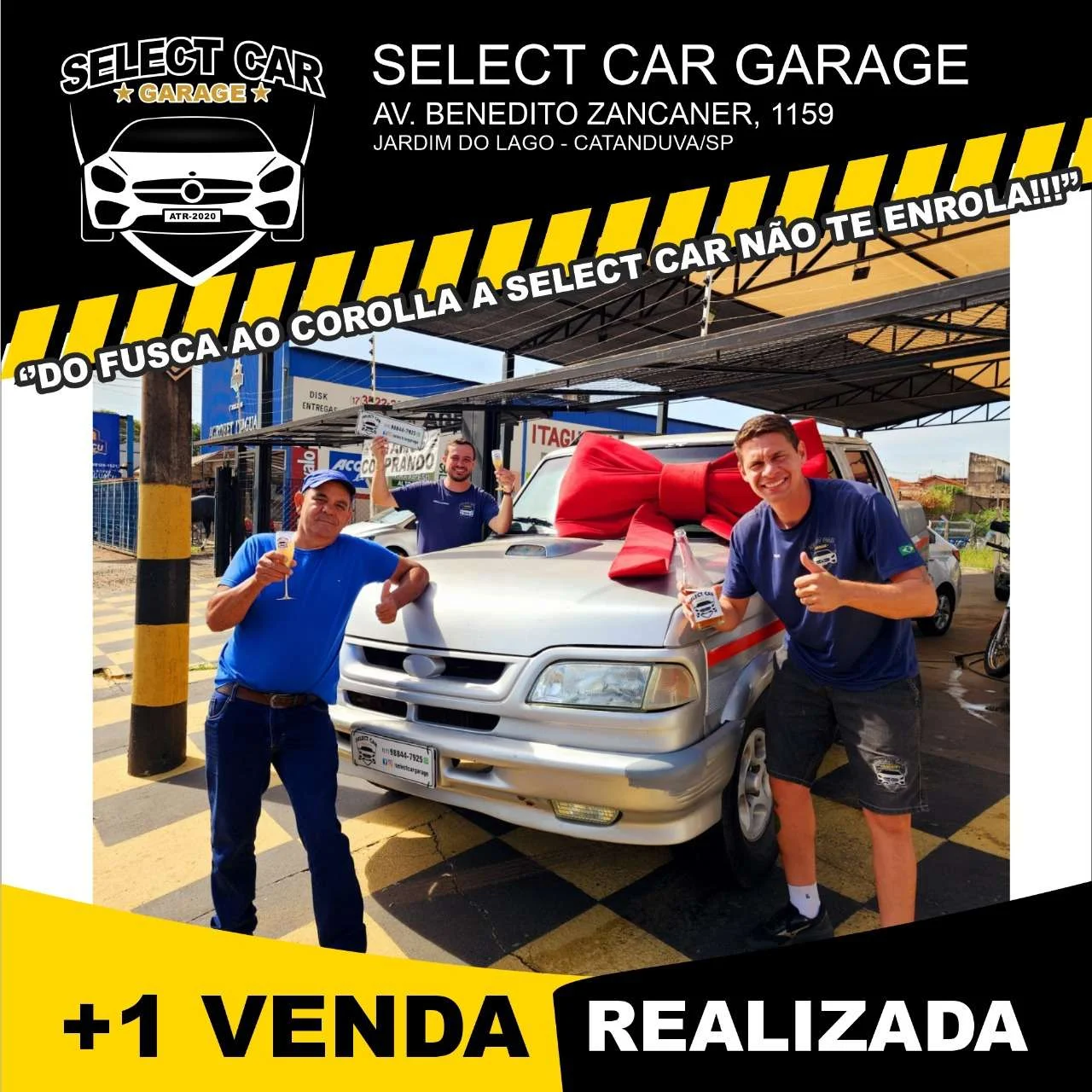 Entrega de veículo Select Car 1