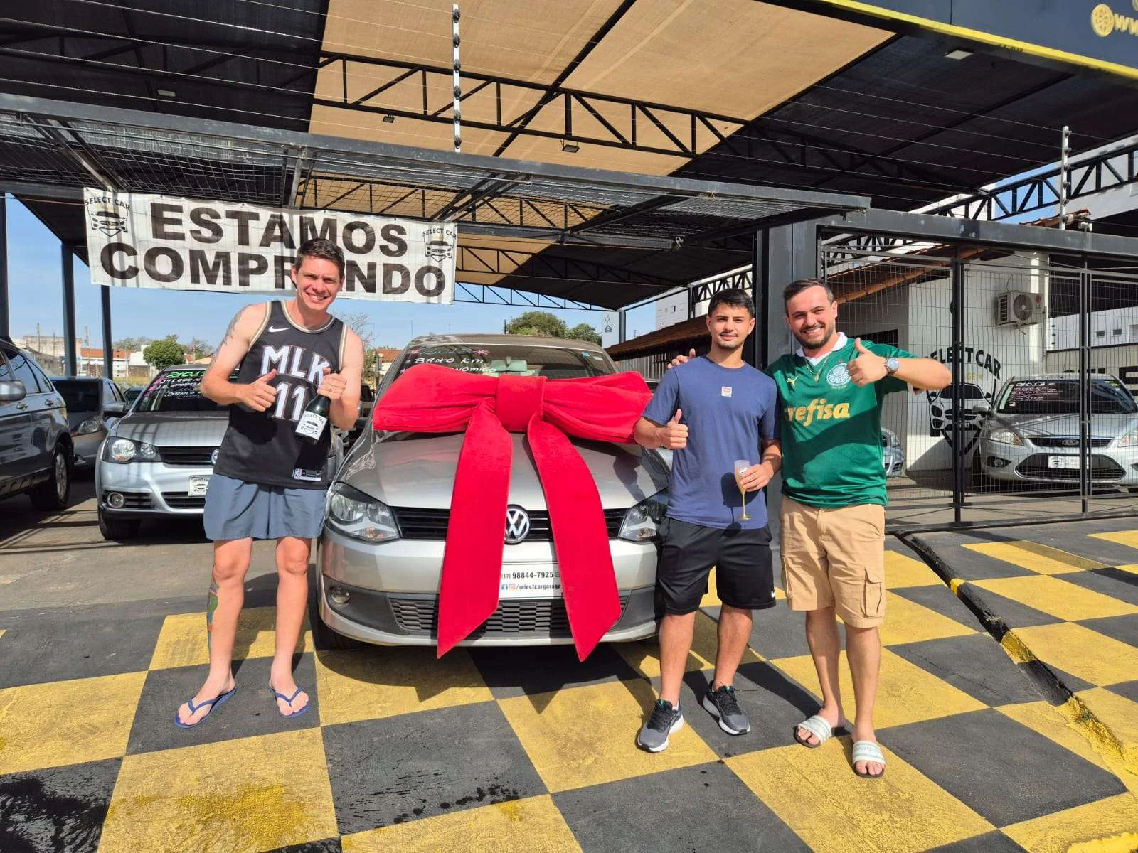 Entrega de veículo Select Car 4