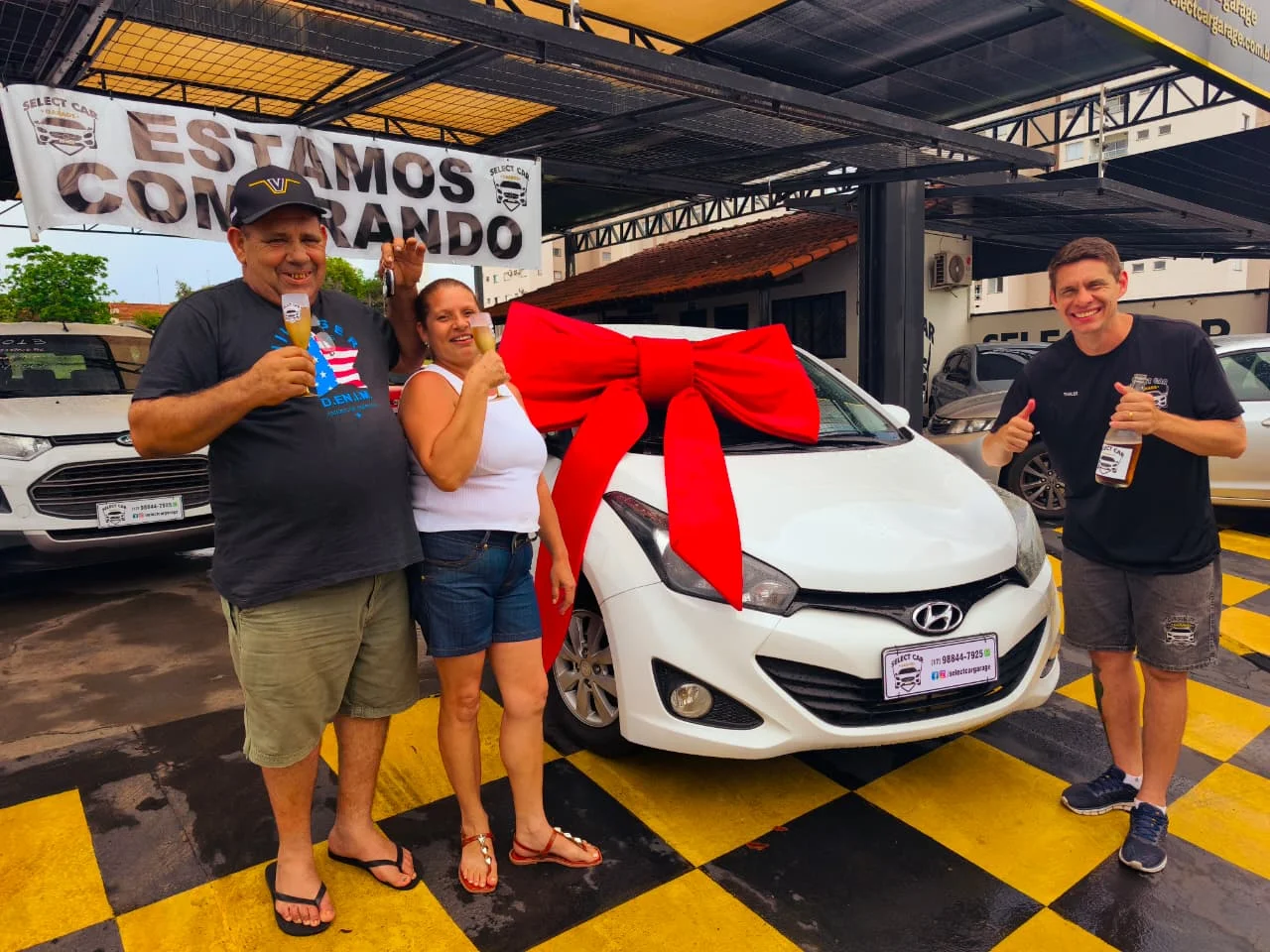 Entrega de veículo Select Car 4