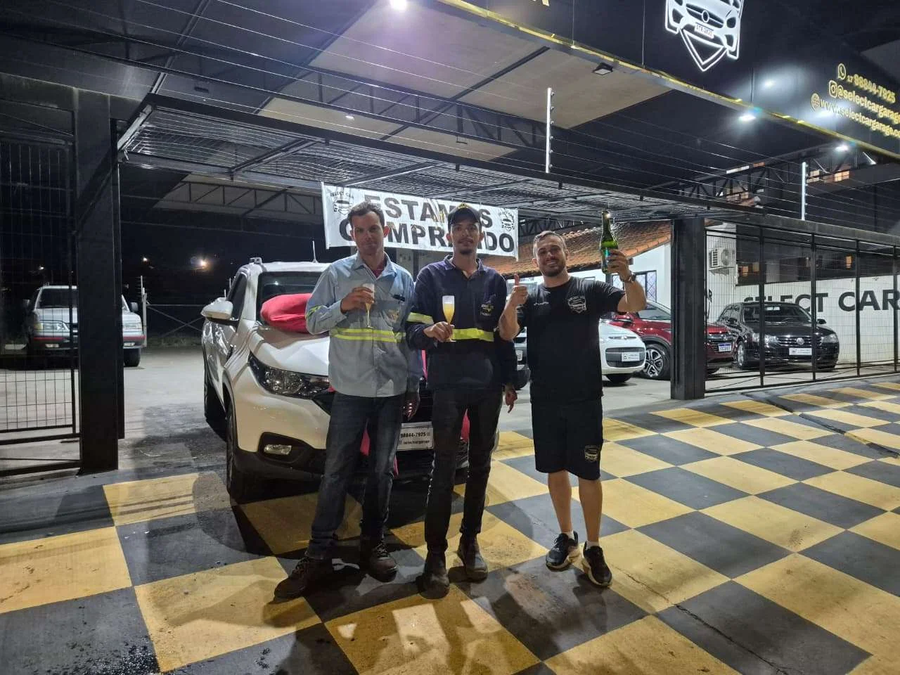 Entrega de veículo Select Car 4