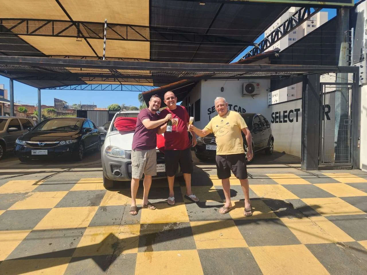 Entrega de veículo Select Car 5