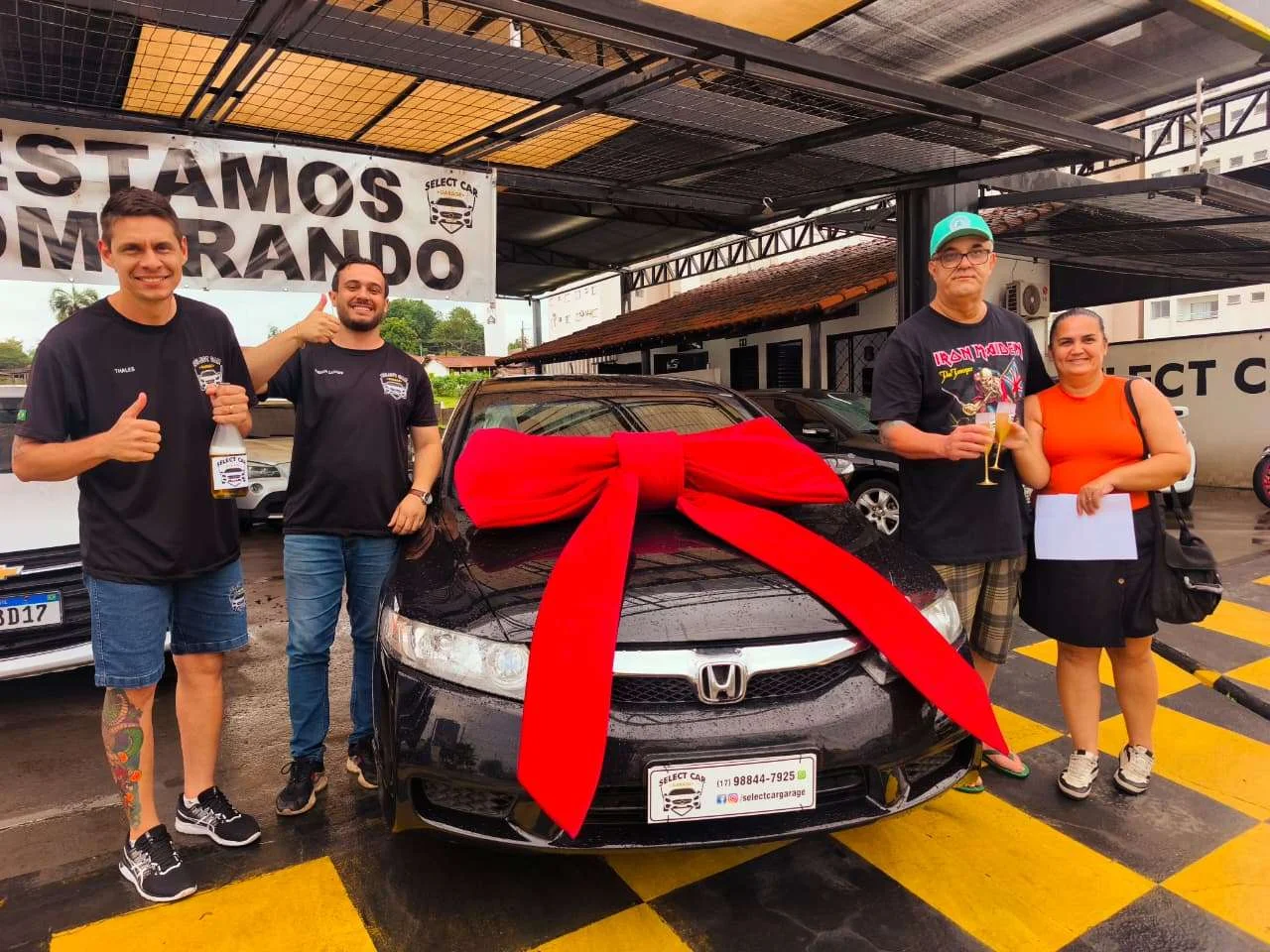 Entrega de veículo Select Car 6