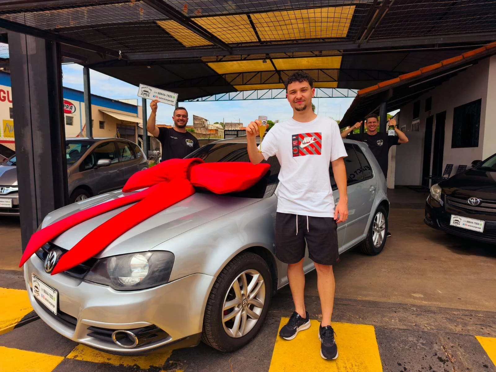 Entrega de veículo Select Car 4