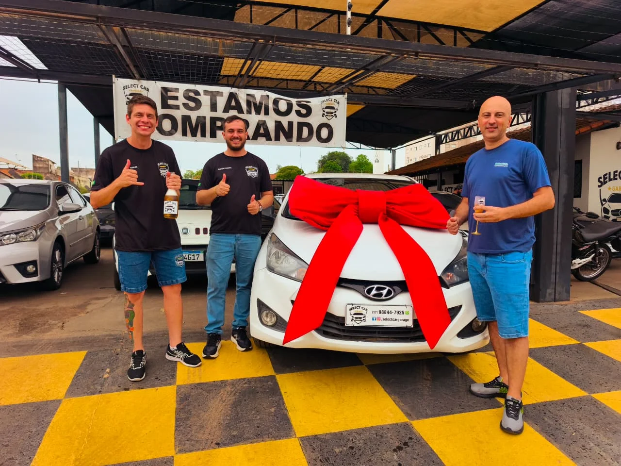 Entrega de veículo Select Car 1